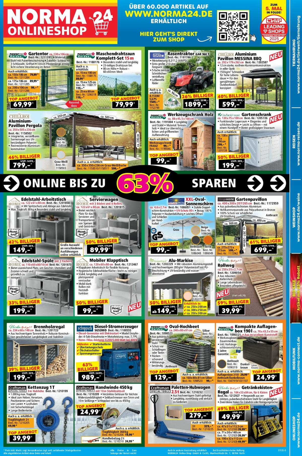 Norma24 - Onlineshop-Prospekt gültig vom 08.09. bis 14.09.