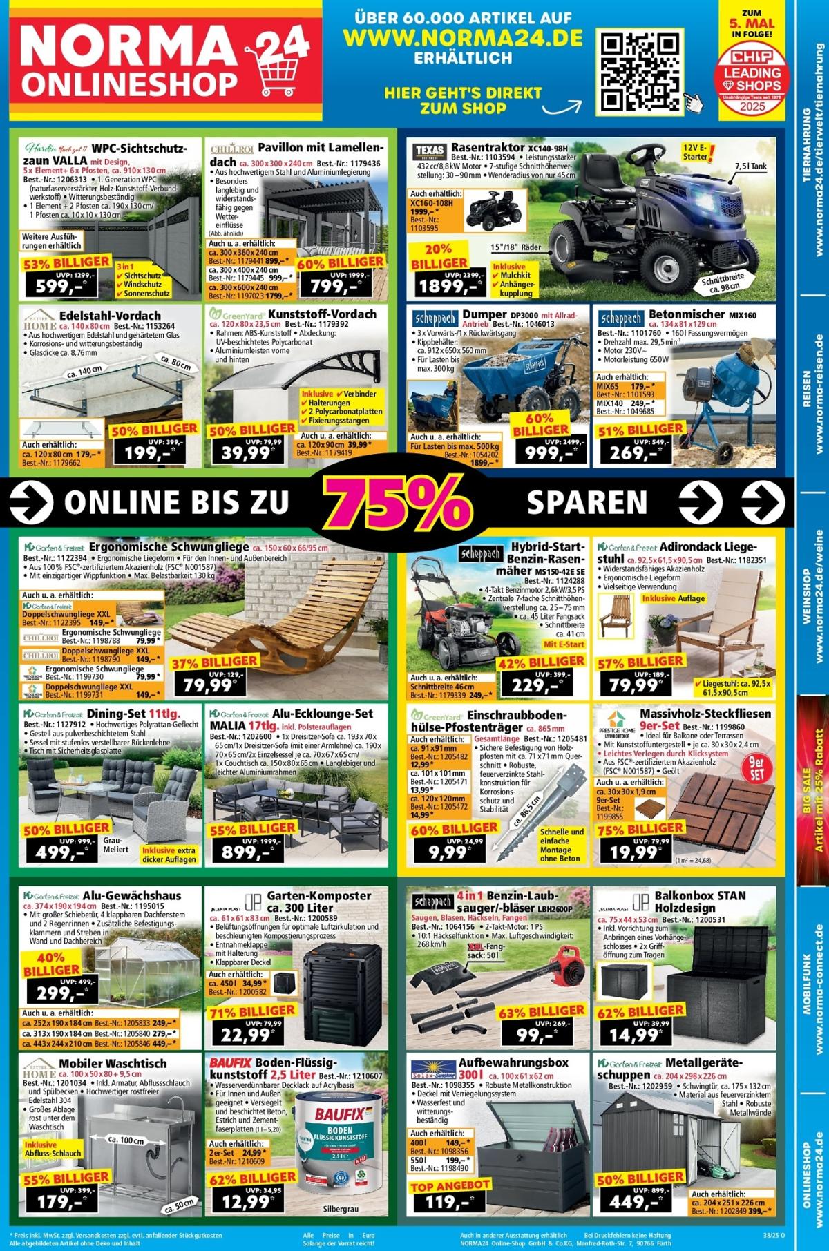 Norma24 - Onlineshop-Prospekt gültig vom 15.09. bis 21.09.