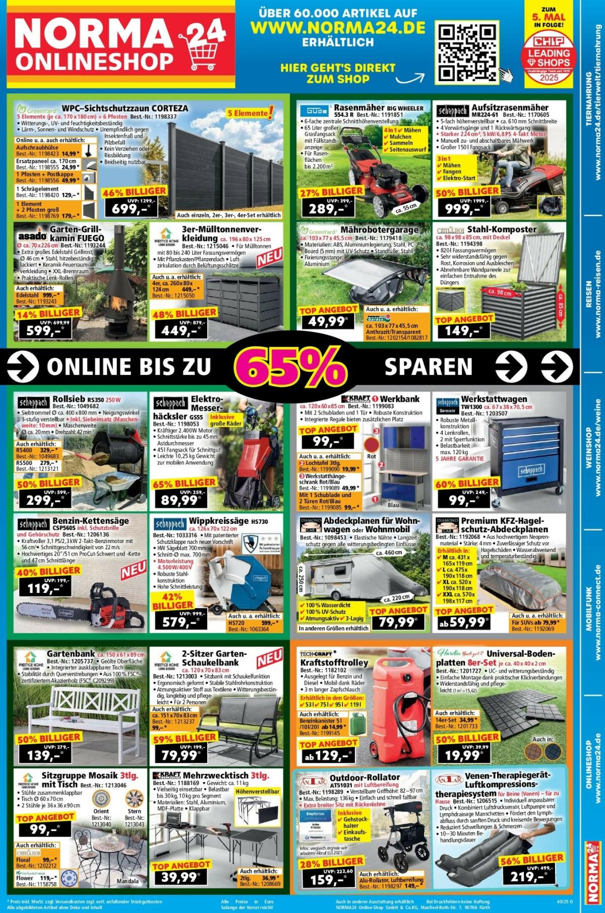 Norma24 - Onlineshop-Prospekt gültig vom 29.09. bis 05.10.