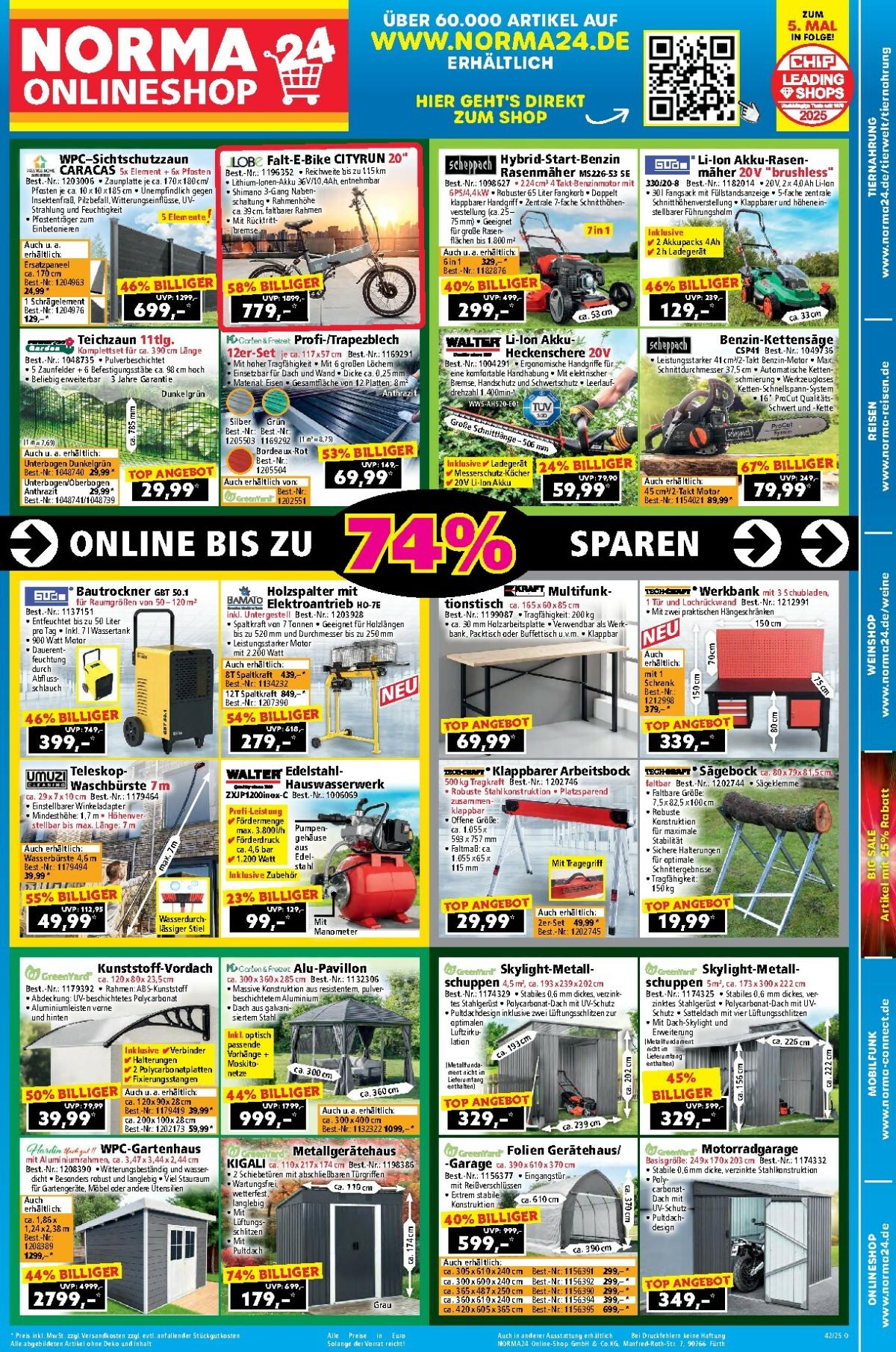 Norma24 - Onlineshop-Prospekt gültig vom 13.10. bis 19.10.