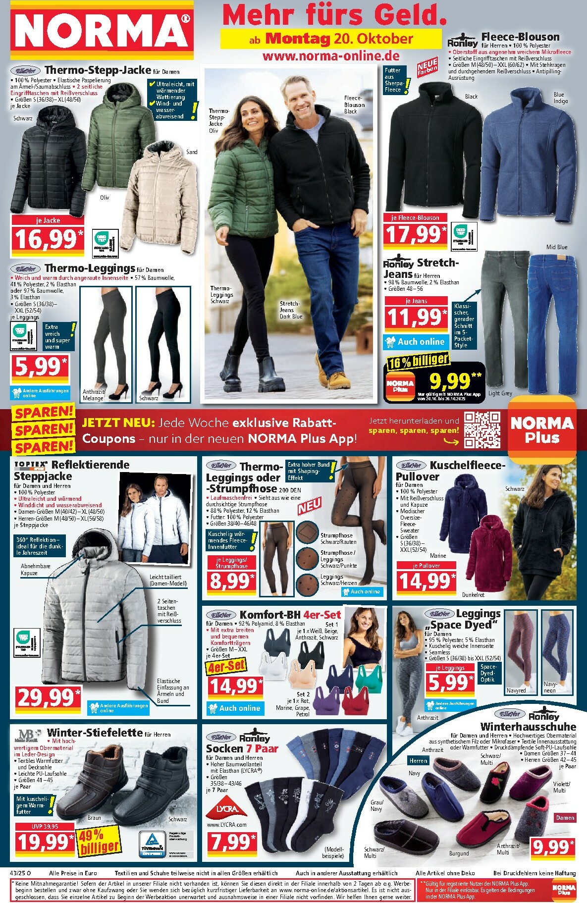 Norma-Prospekt gültig vom 20.10. bis 25.10.