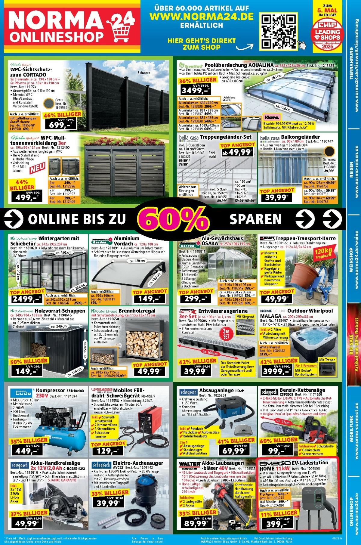 Norma24 - Onlineshop-Prospekt gültig vom 03.11. bis 09.11.