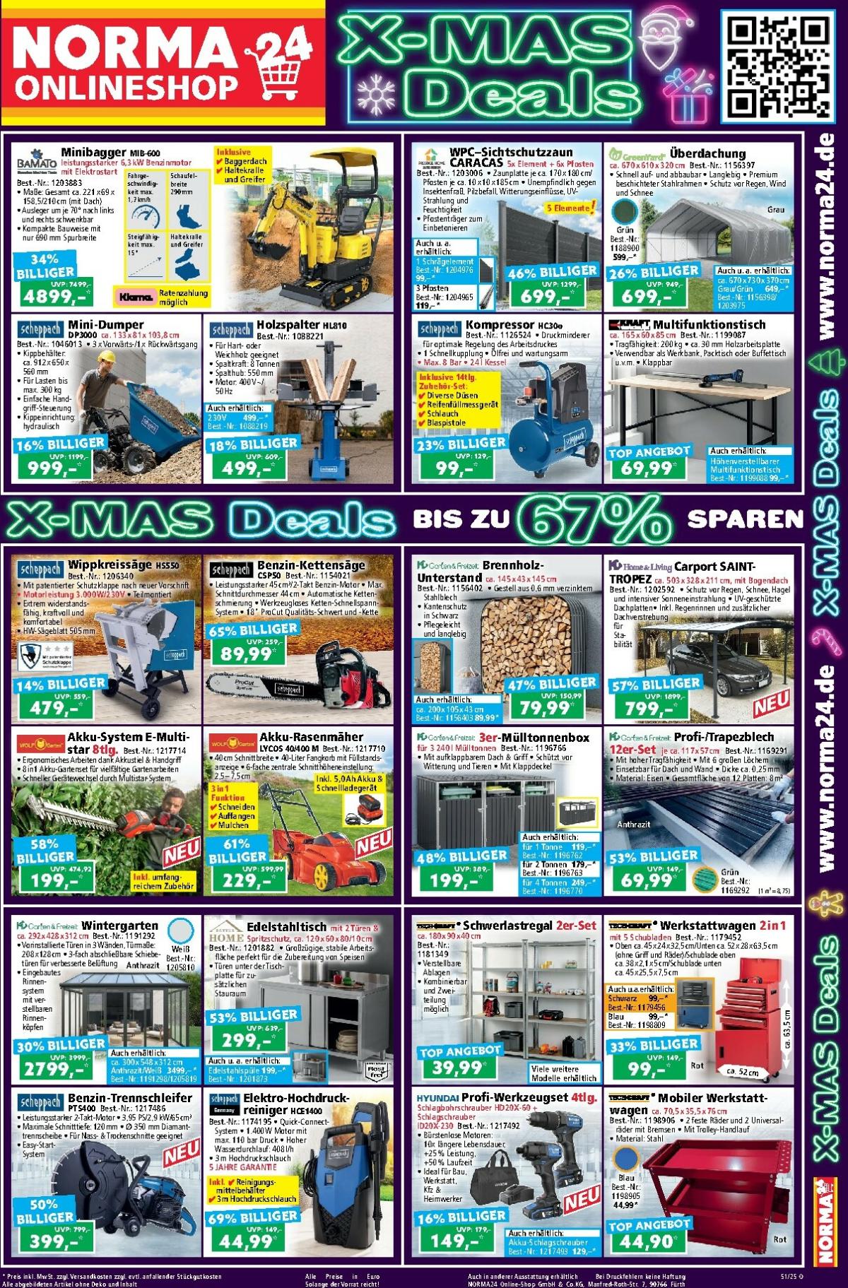 Norma24 - Onlineshop-Prospekt gültig vom 15.12. bis 21.12.