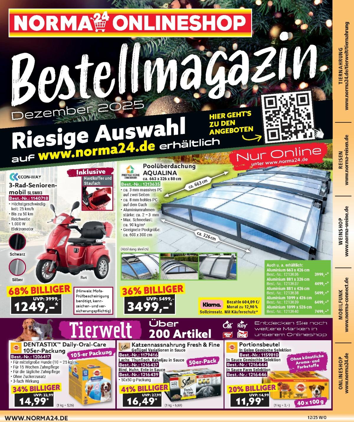 Norma - Bestellmagazin-Prospekt gültig vom 01.12. bis 31.12.