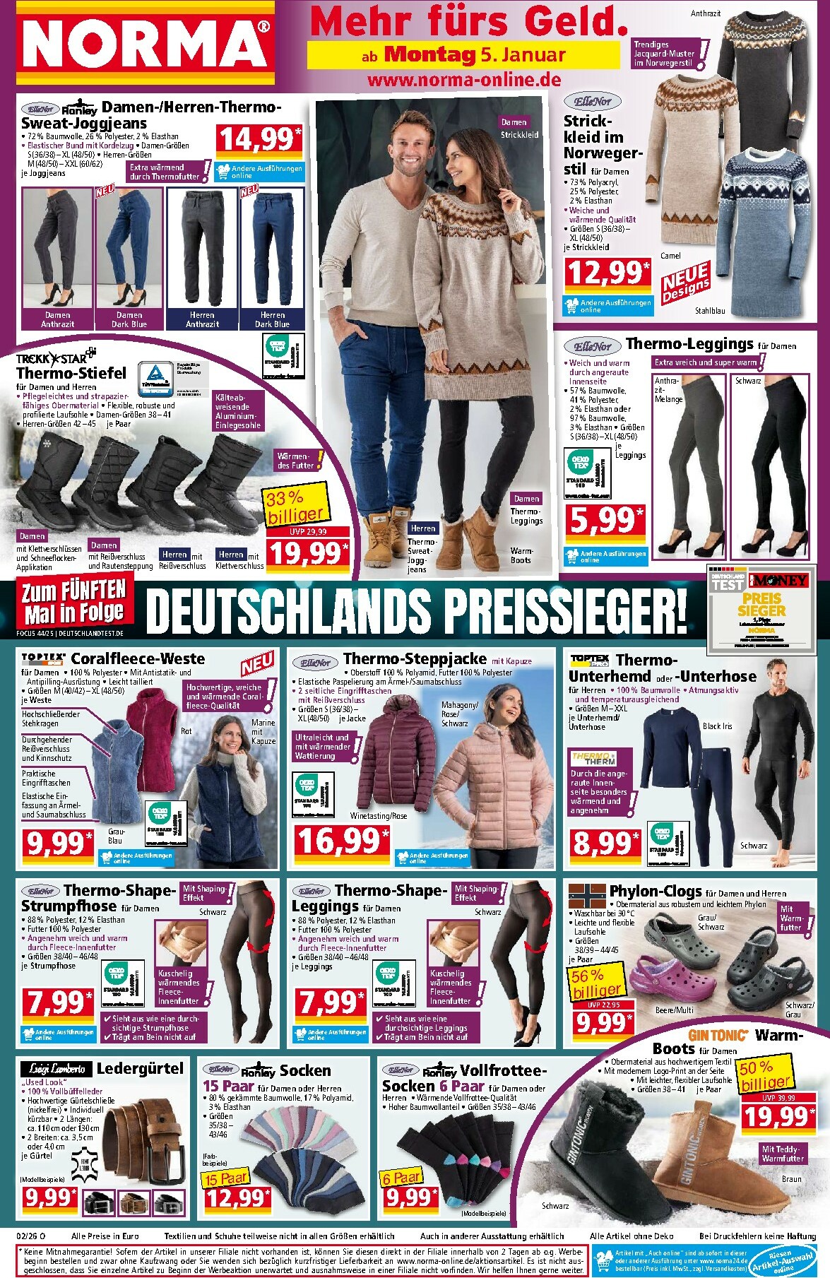 Norma-Prospekt gültig vom 05.01. bis 10.01.