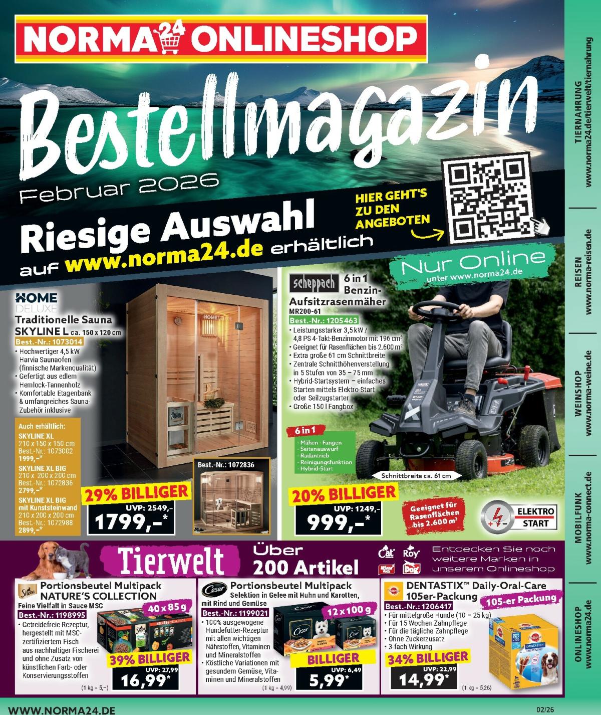 Norma - Bestellmagazin-Prospekt gültig vom 01.02.2026 bis 28.02.2026