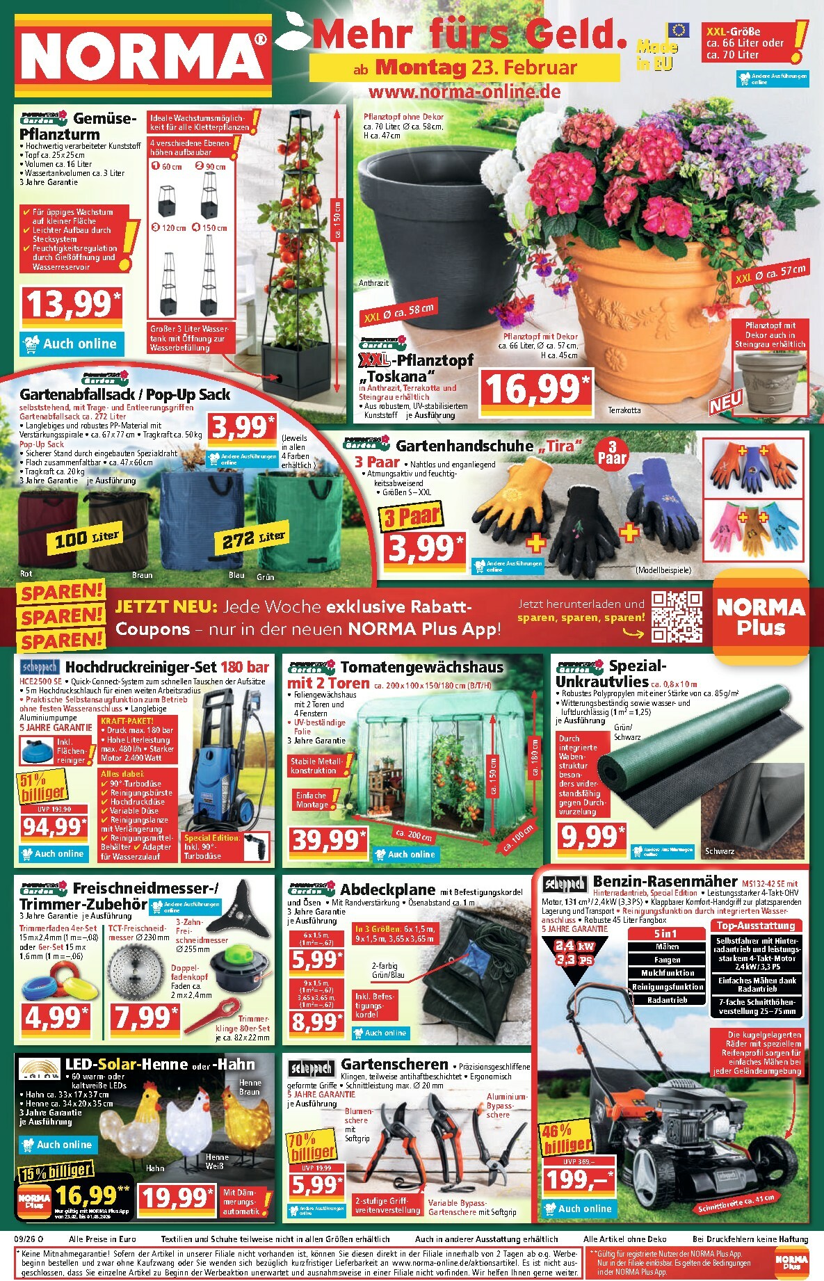 Norma-Prospekt gültig vom 23.02.2026 bis 28.02.2026