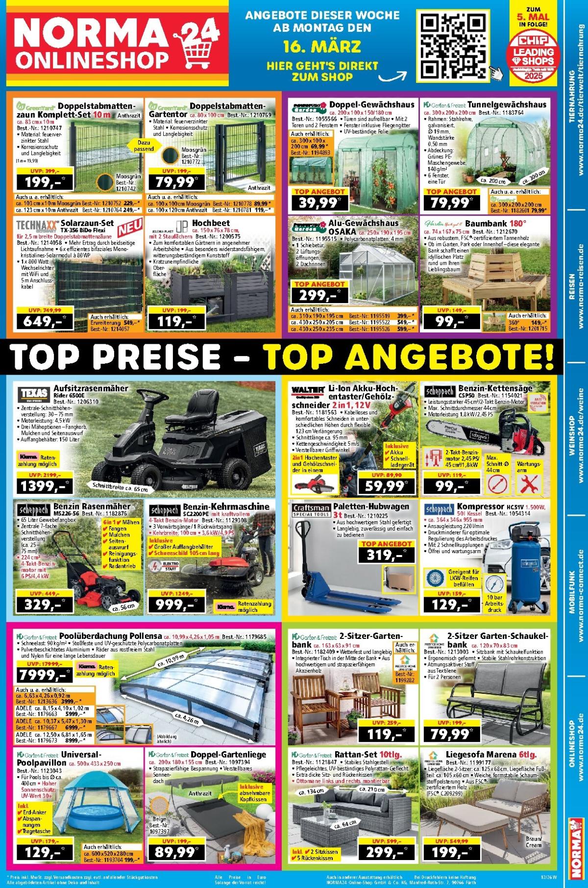 Norma24 - Onlineshop-Prospekt gültig vom 16.03.2026 bis 22.03.2026