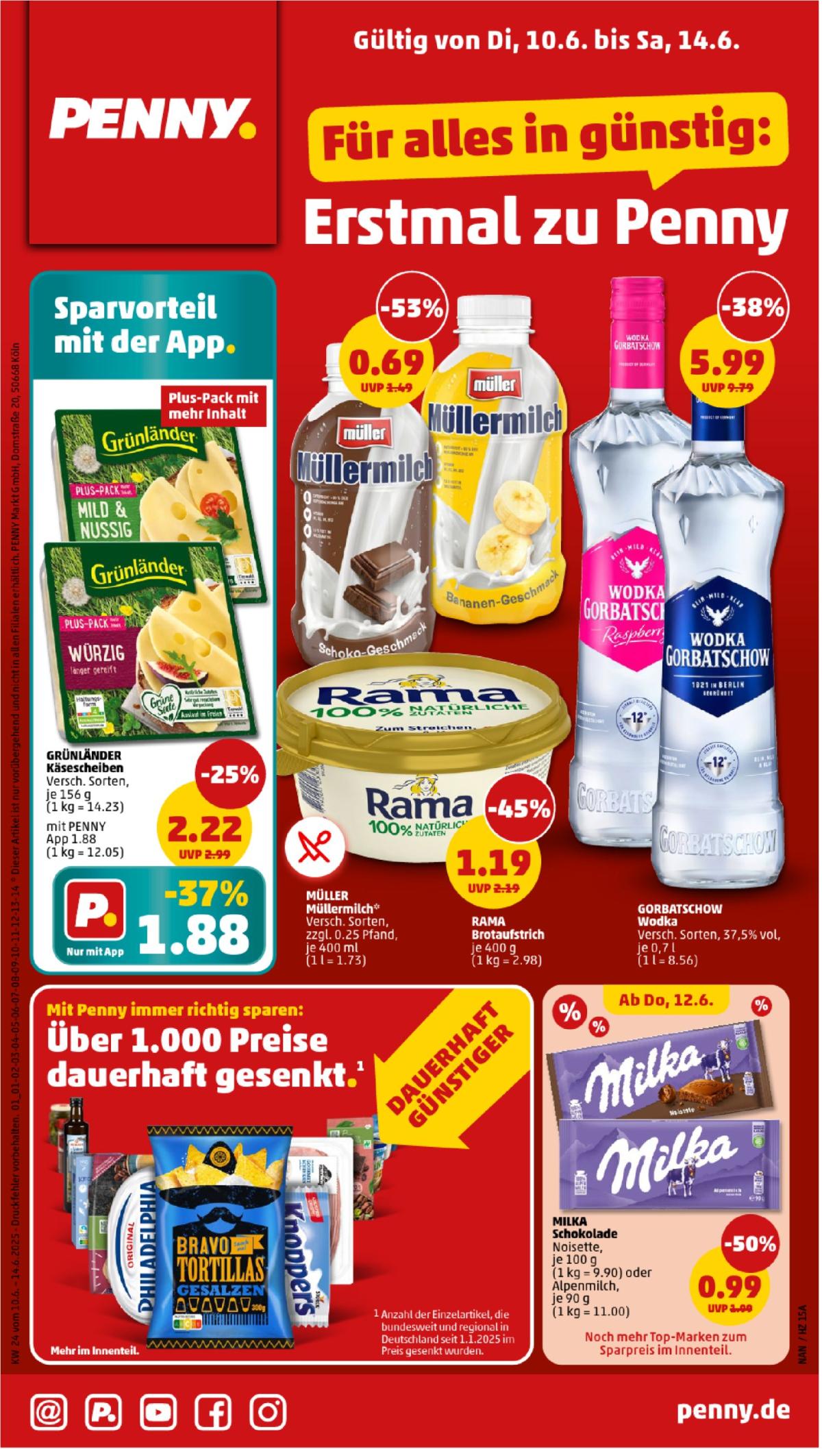 PENNY-Prospekt gültig vom 10.06. bis 14.06.