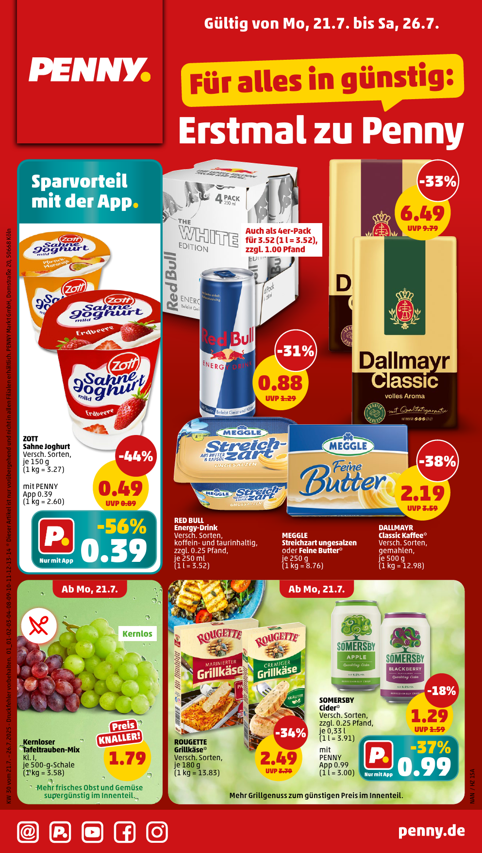 PENNY-Prospekt gültig vom 21.07. bis 26.07.