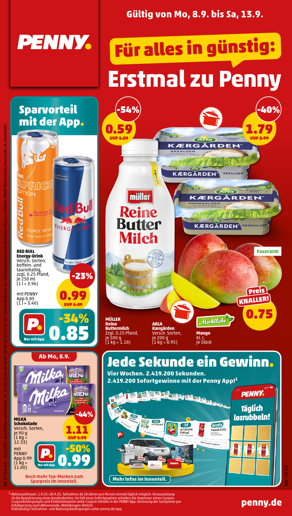 PENNY-Prospekt gültig vom 08.09. bis 13.09.