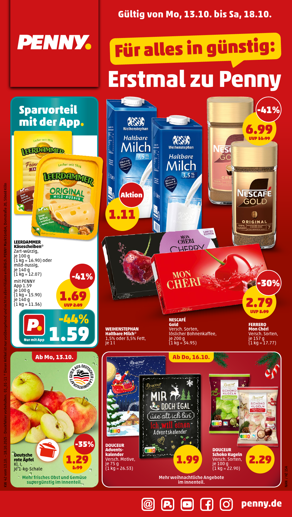 PENNY-Prospekt gültig vom 13.10. bis 18.10.