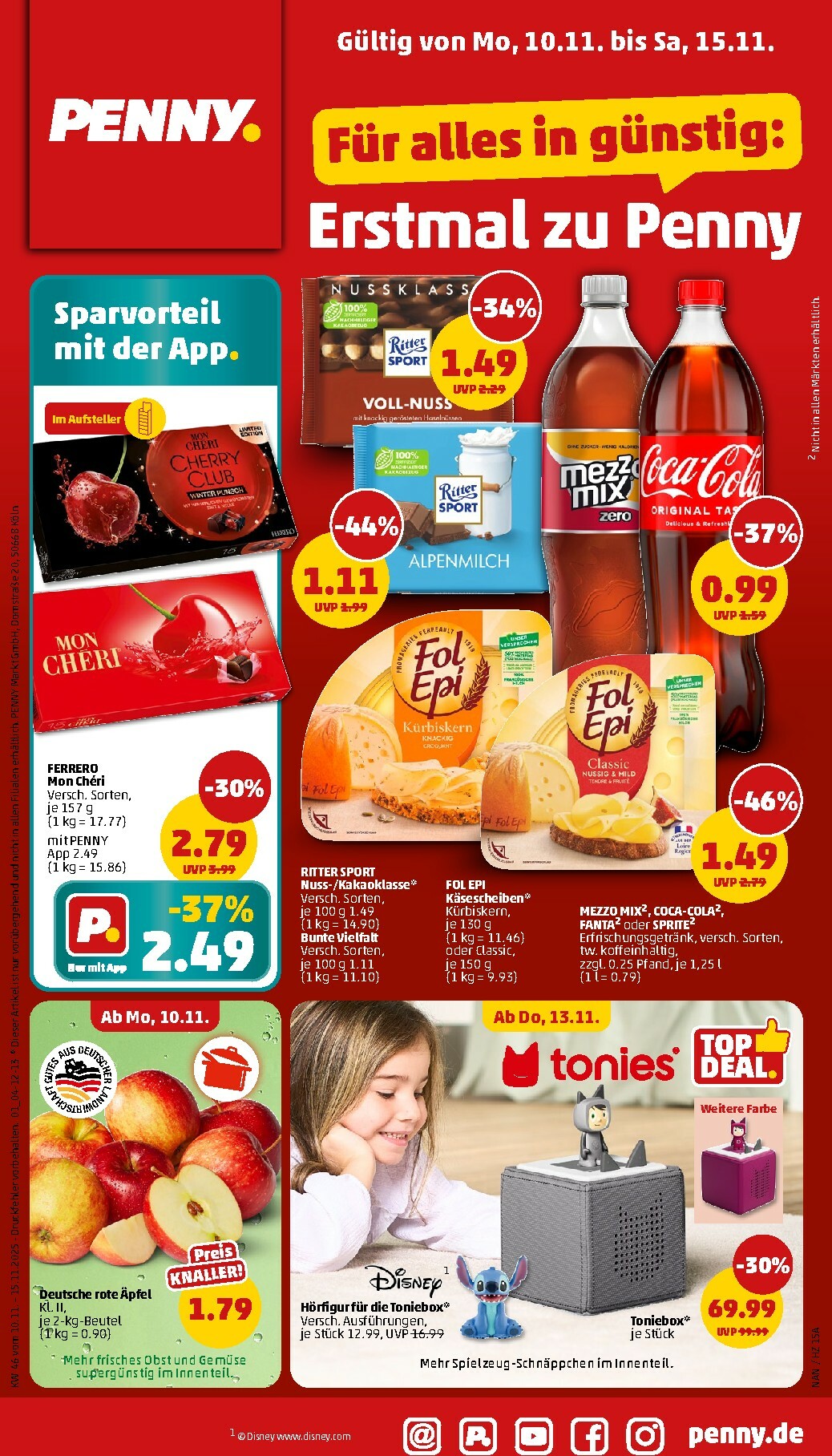PENNY-Prospekt gültig vom 10.11. bis 15.11.