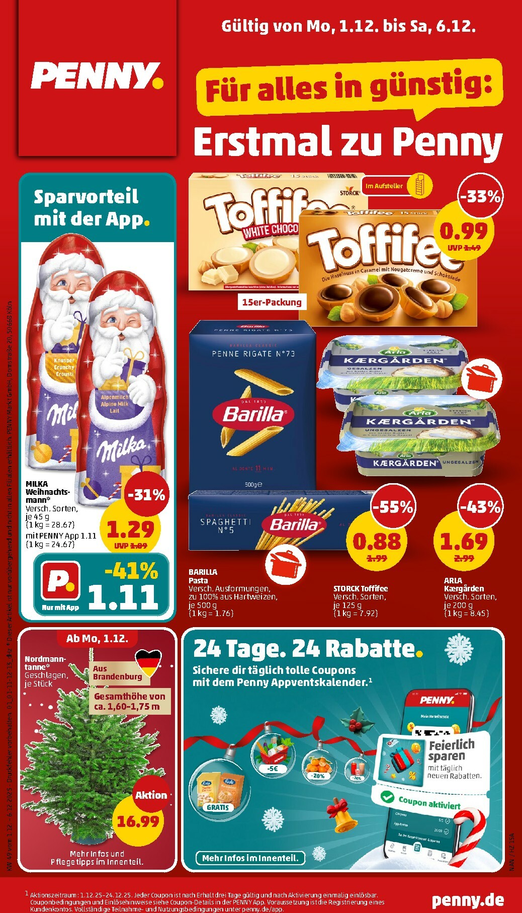 PENNY-Prospekt gültig vom 01.12. bis 06.12.