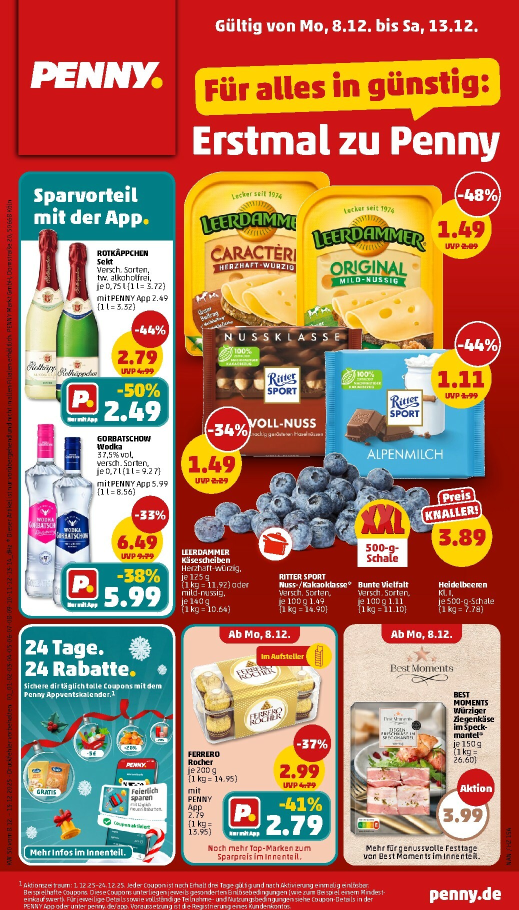 PENNY-Prospekt gültig vom 08.12. bis 13.12.