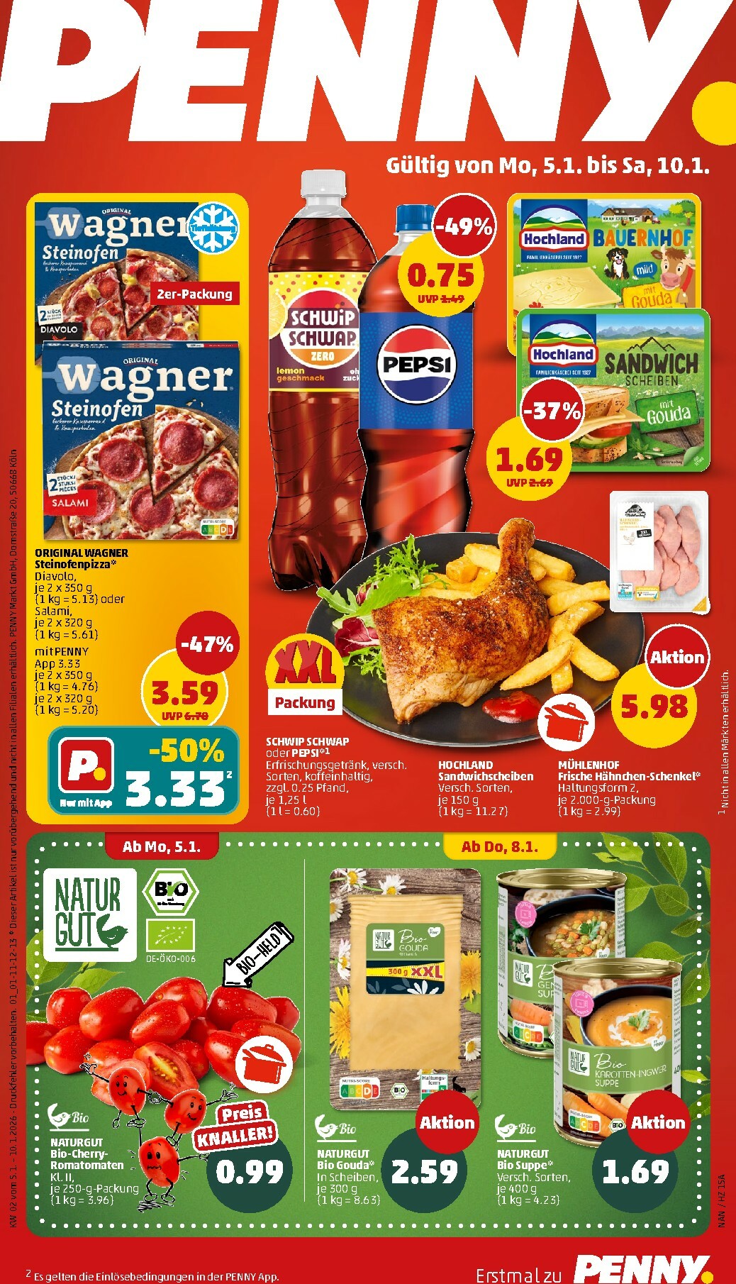 PENNY-Prospekt gültig vom 05.01. bis 10.01.