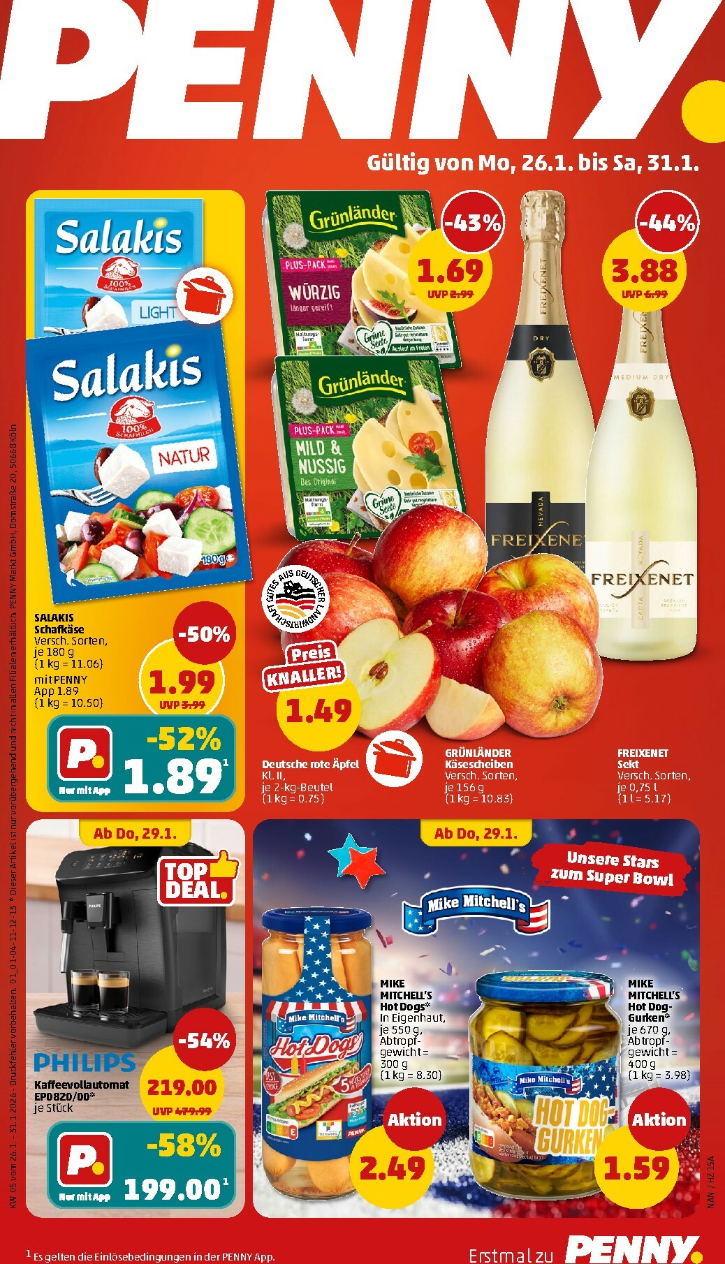 PENNY-Prospekt gültig vom 26.01. bis 31.01.
