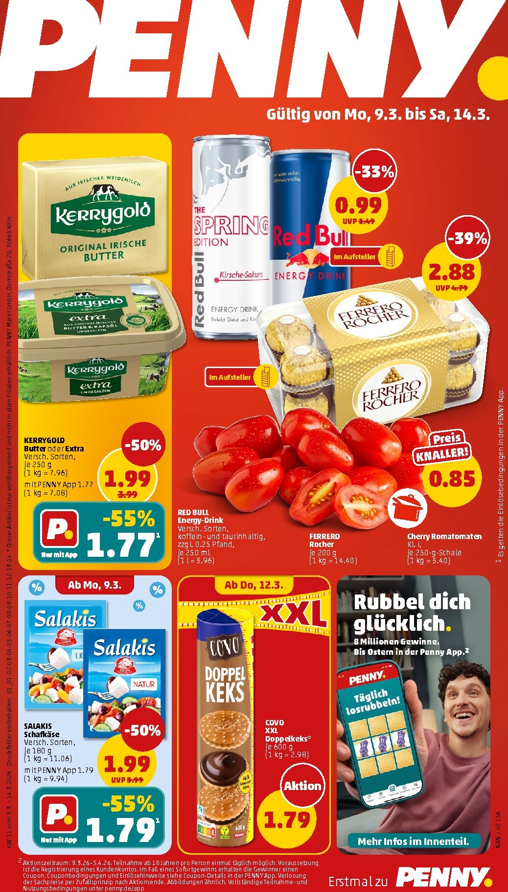 PENNY-Prospekt gültig vom 09.03.2026 bis 14.03.2026