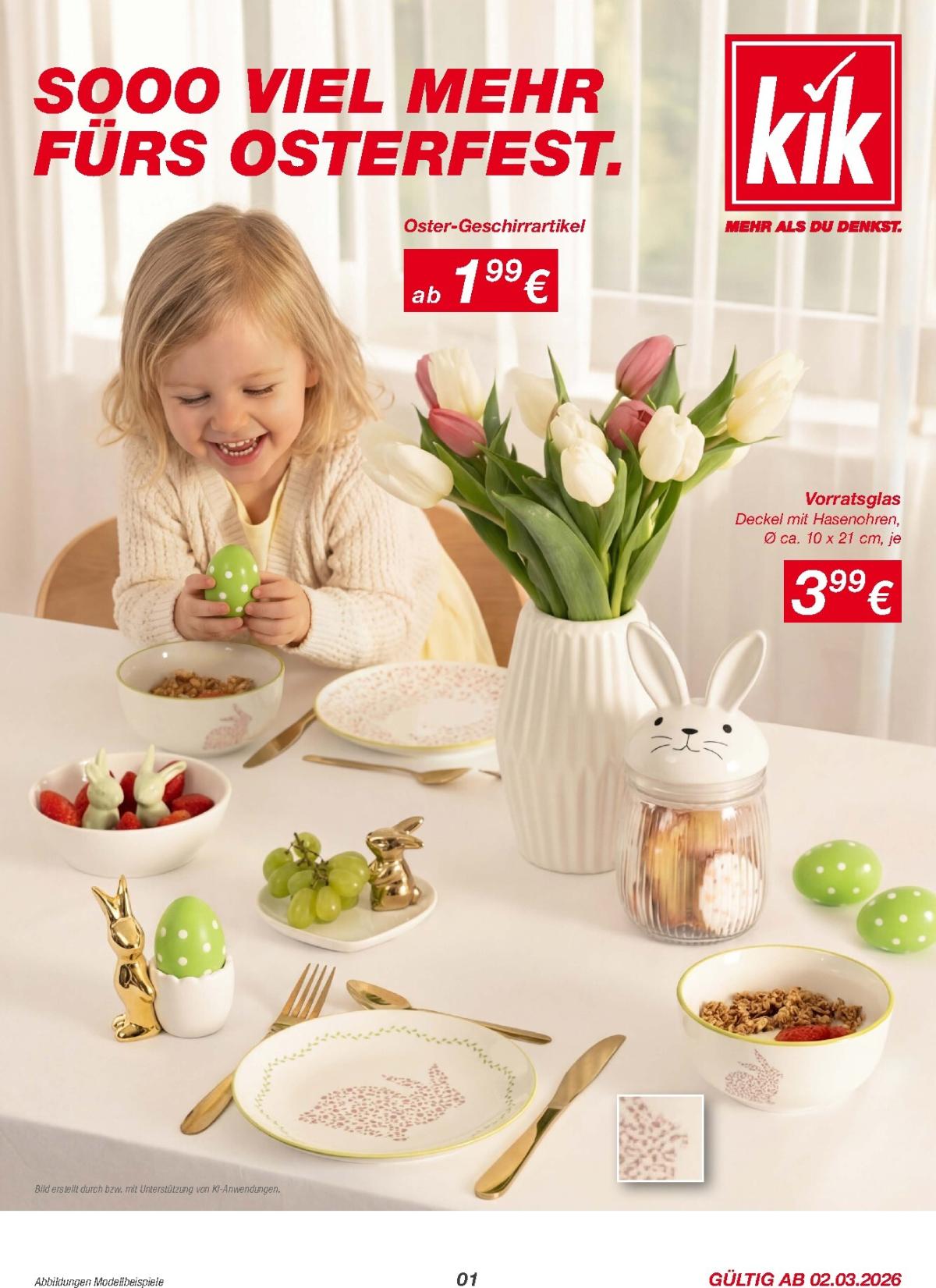 KiK-Prospekt gültig vom 02.03.2026 bis 29.03.2026