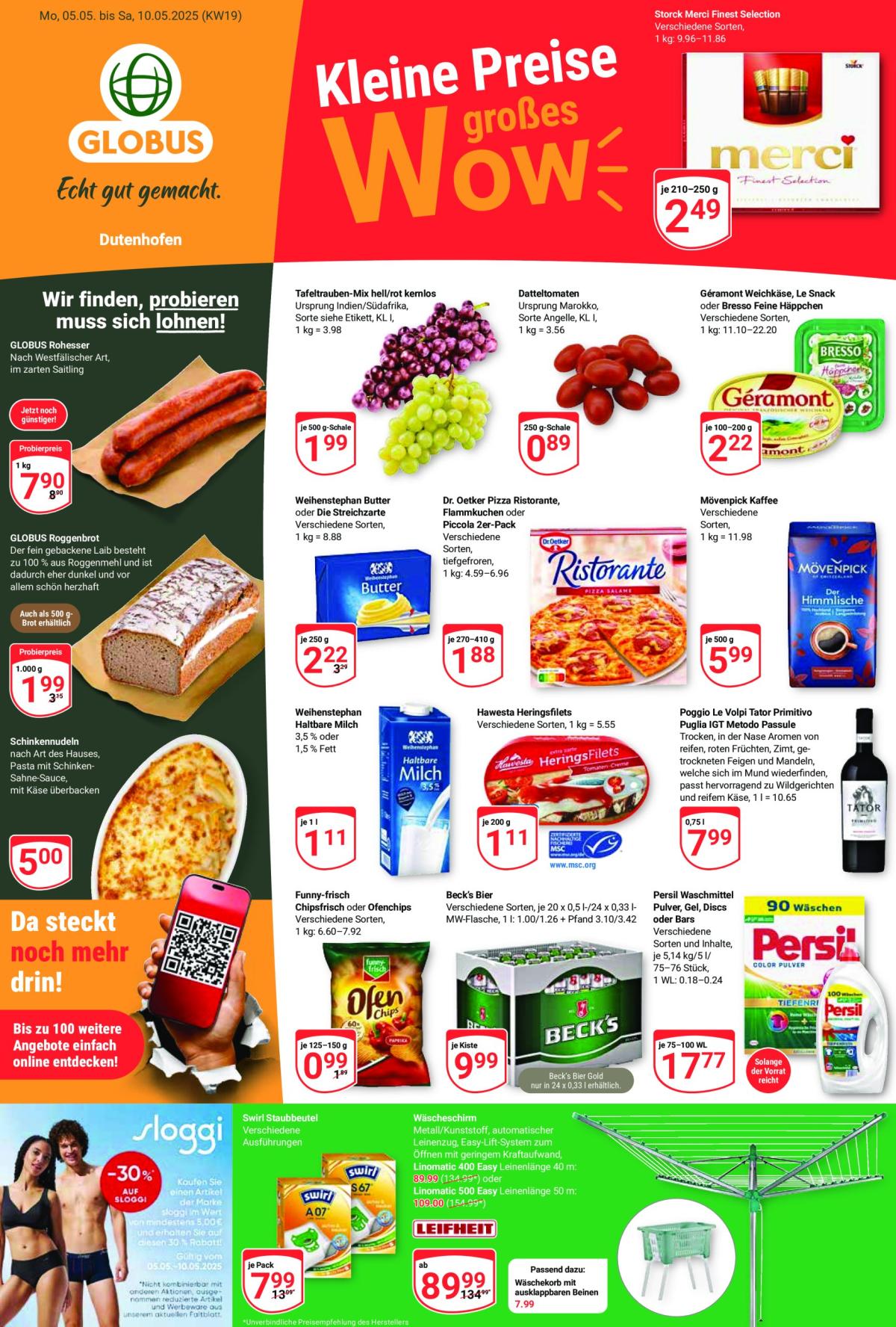 Globus - Dutenhofen-Prospekt gültig von 05.05. bis 10.05.