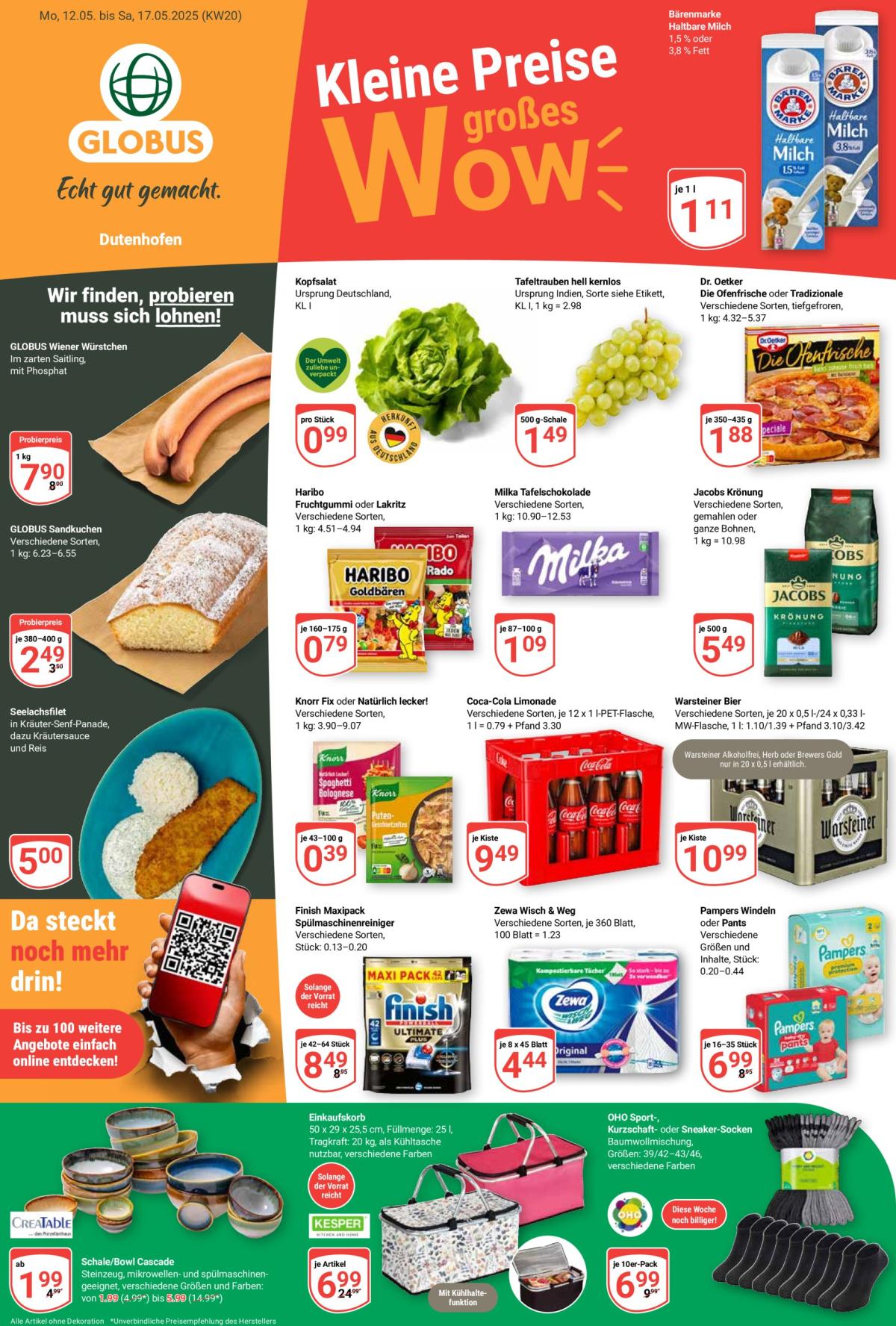 Globus - Dutenhofen-Prospekt gültig von 12.05. bis 17.05.