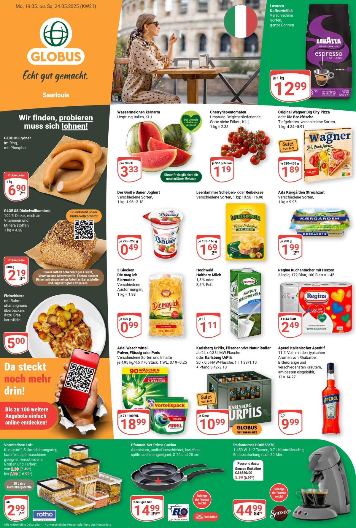 Globus - Saarlouis-Prospekt gültig von 19.05. bis 24.05.