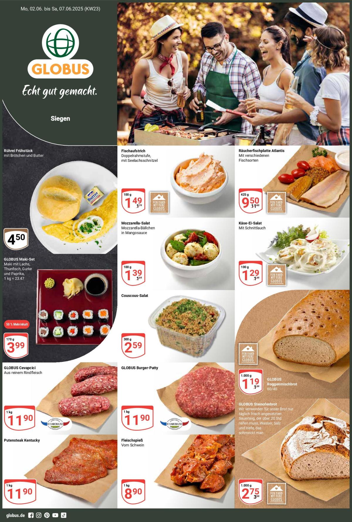 Globus - Siegen-Prospekt gültig von 02.06. bis 07.06.