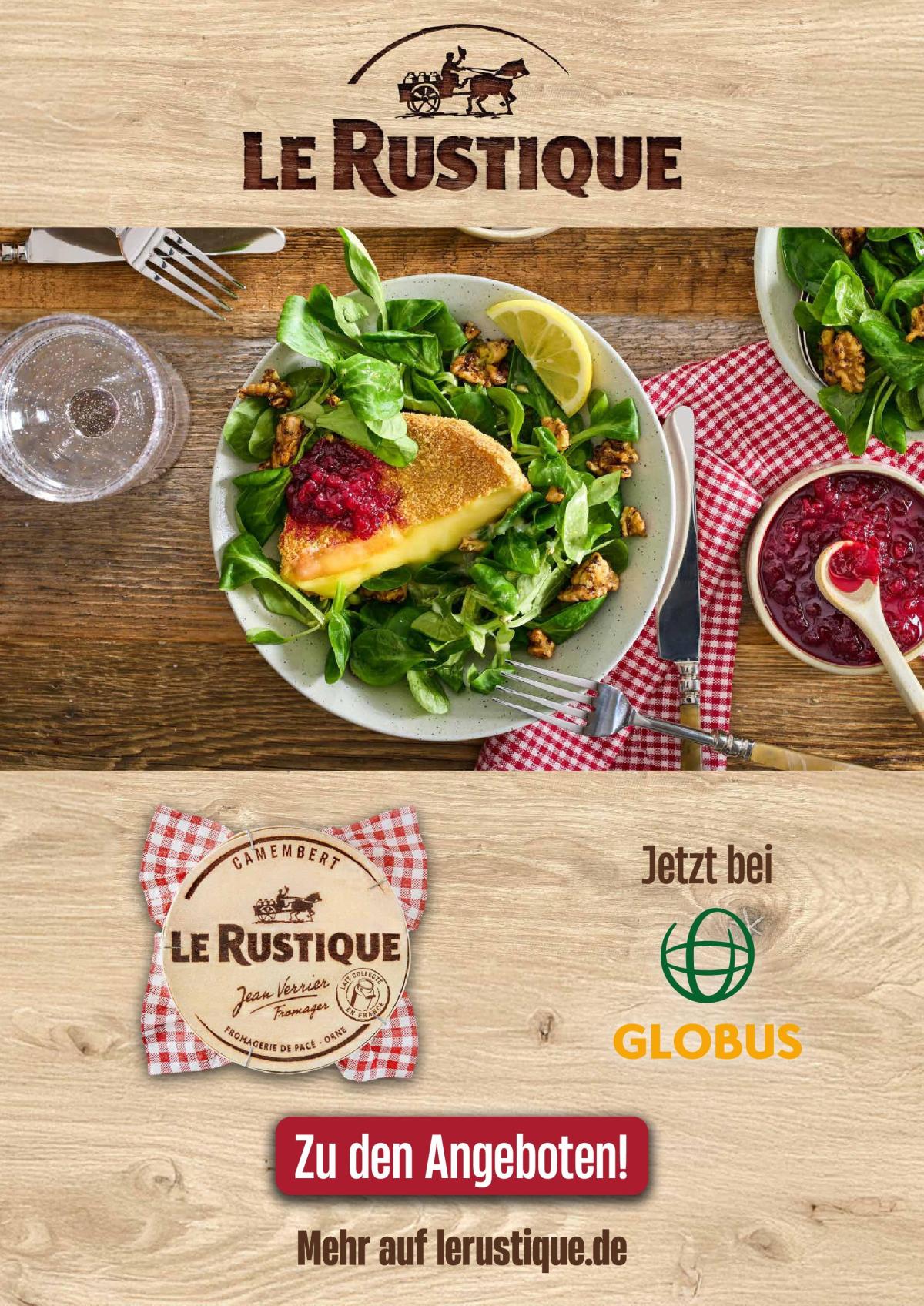 Globus - Le Rustique: Camembert-Prospekt gültig vom 22.06. bis 24.06.