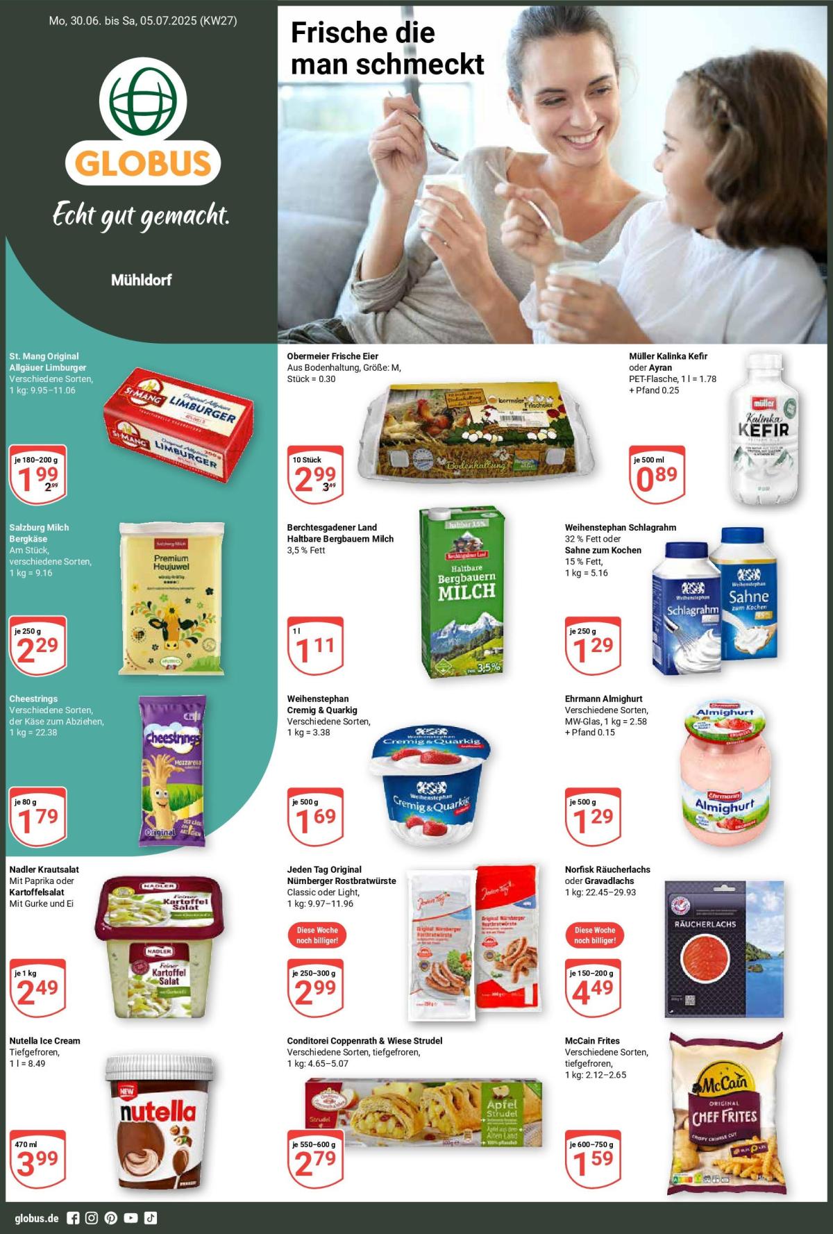 Globus - Mühldorf-Prospekt gültig vom 30.06. bis 05.07.