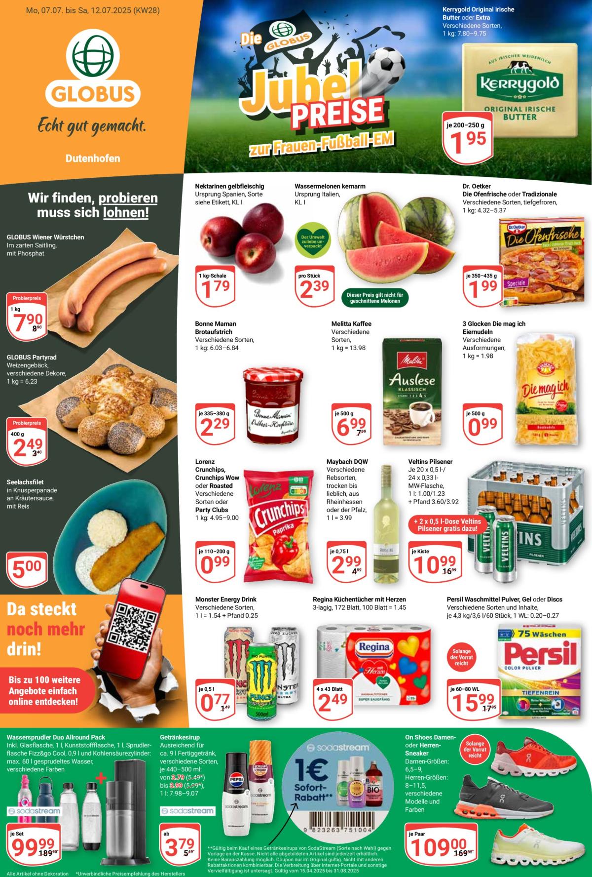 Globus - Dutenhofen-Prospekt gültig vom 07.07. bis 12.07.