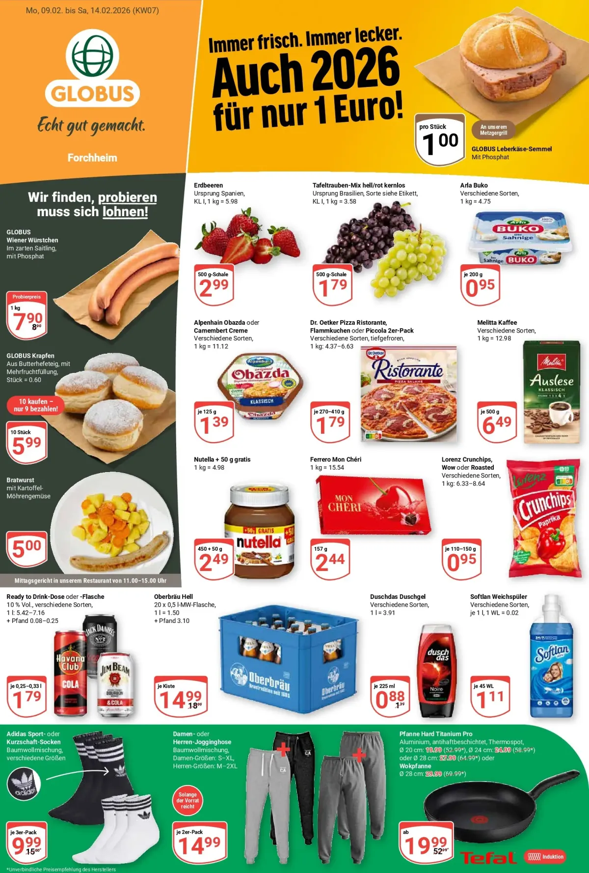 Globus - Forchheim-Prospekt gültig vom 09.02.2026 bis 14.02.2026
