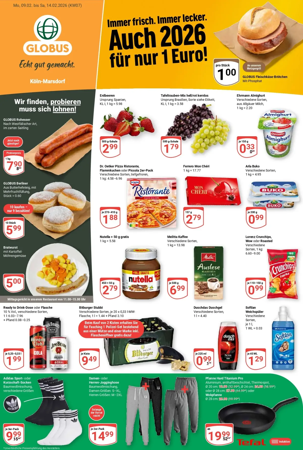 Globus - Köln-Marsdorf-Prospekt gültig vom 09.02.2026 bis 14.02.2026