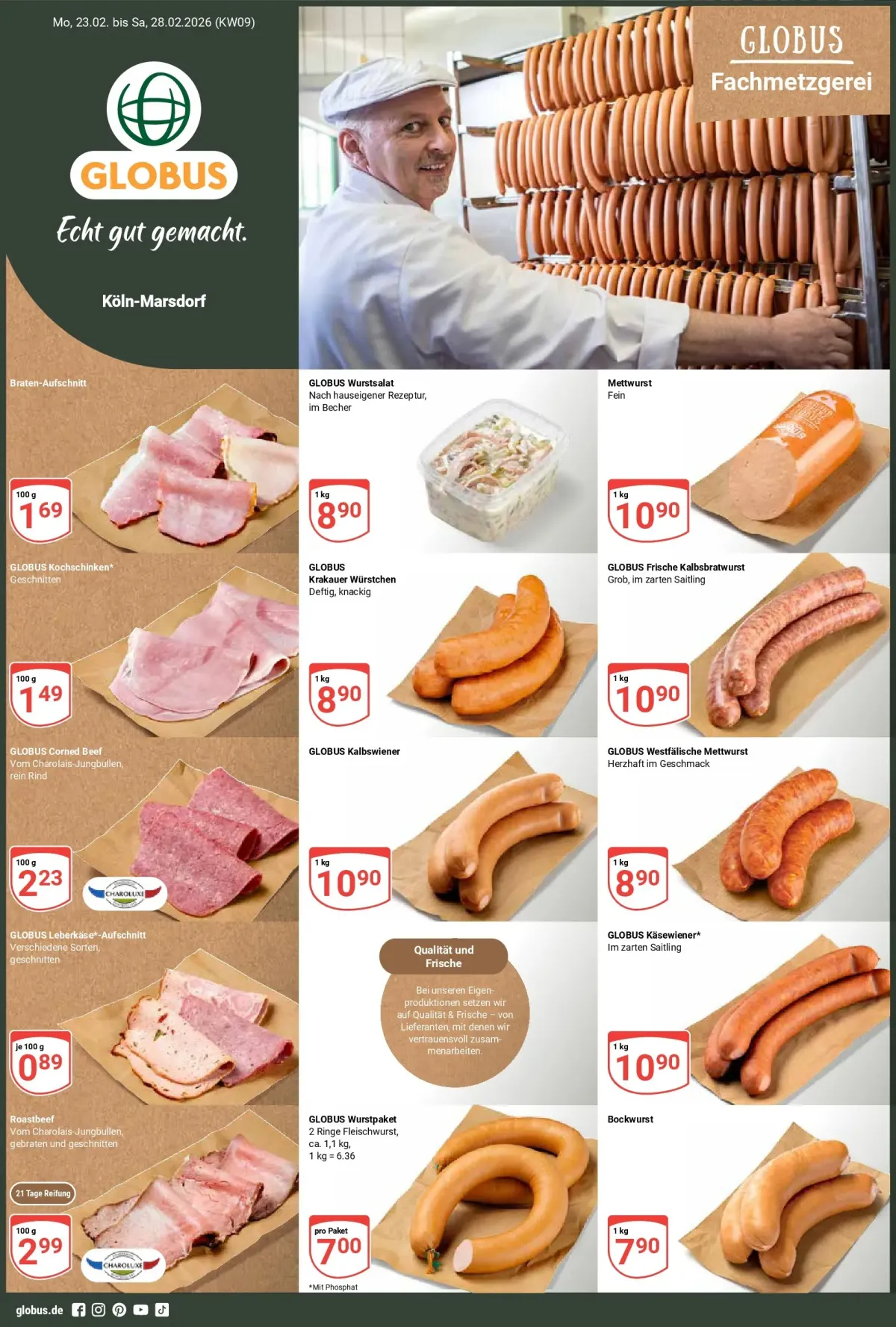 Globus - Köln-Marsdorf-Prospekt gültig vom 23.02.2026 bis 28.02.2026