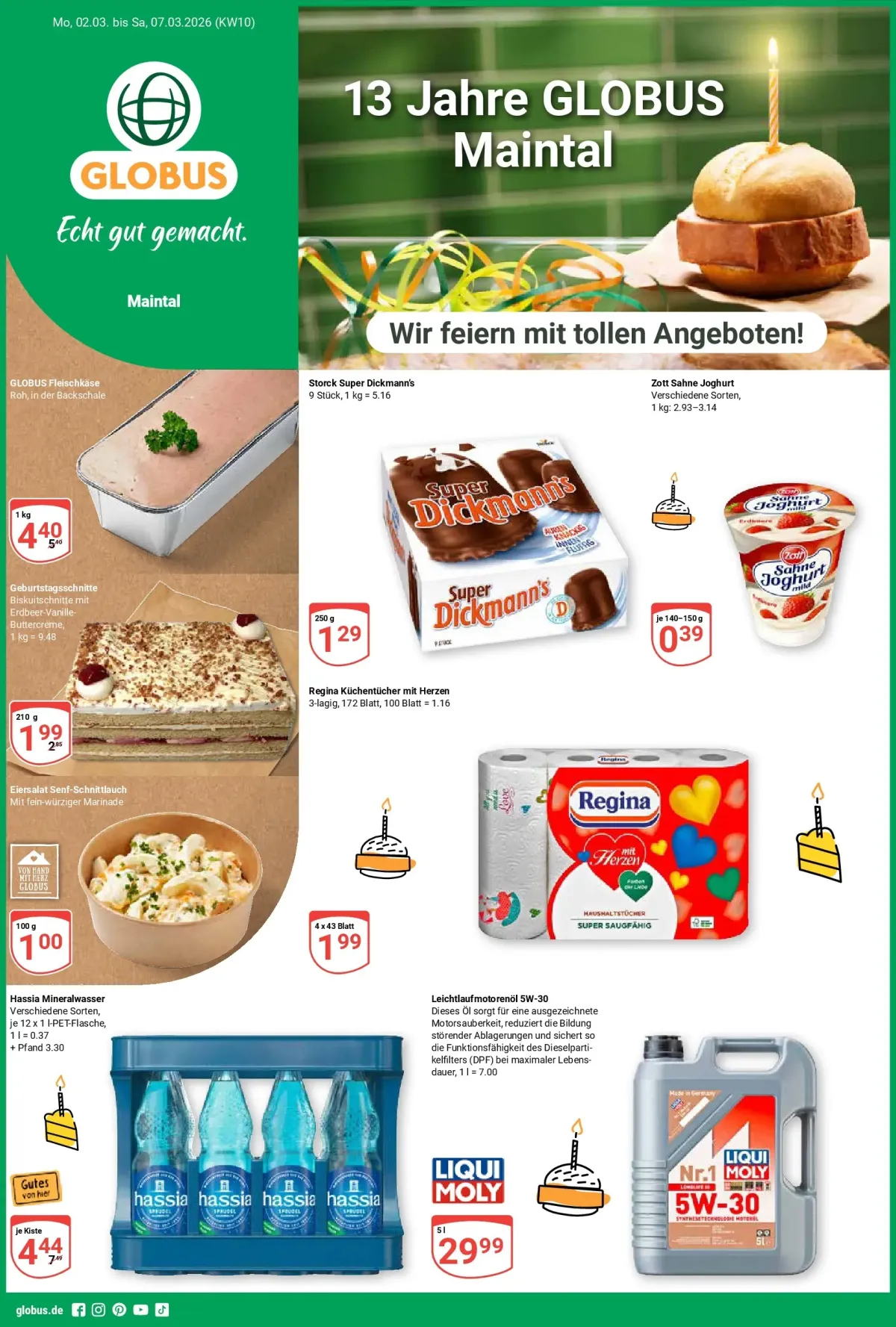 Globus - Maintal-Prospekt gültig vom 02.03.2026 bis 07.03.2026