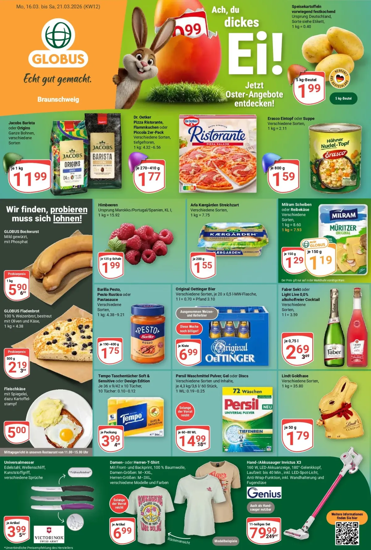 Globus - Braunschweig-Prospekt gültig vom 16.03.2026 bis 21.03.2026