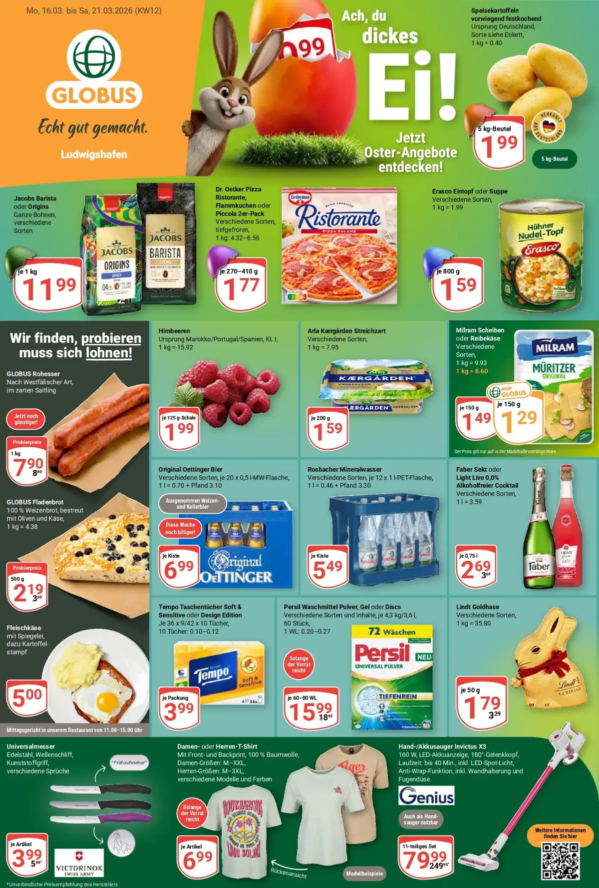 Globus - Ludwigshafen-Prospekt gültig vom 16.03.2026 bis 21.03.2026