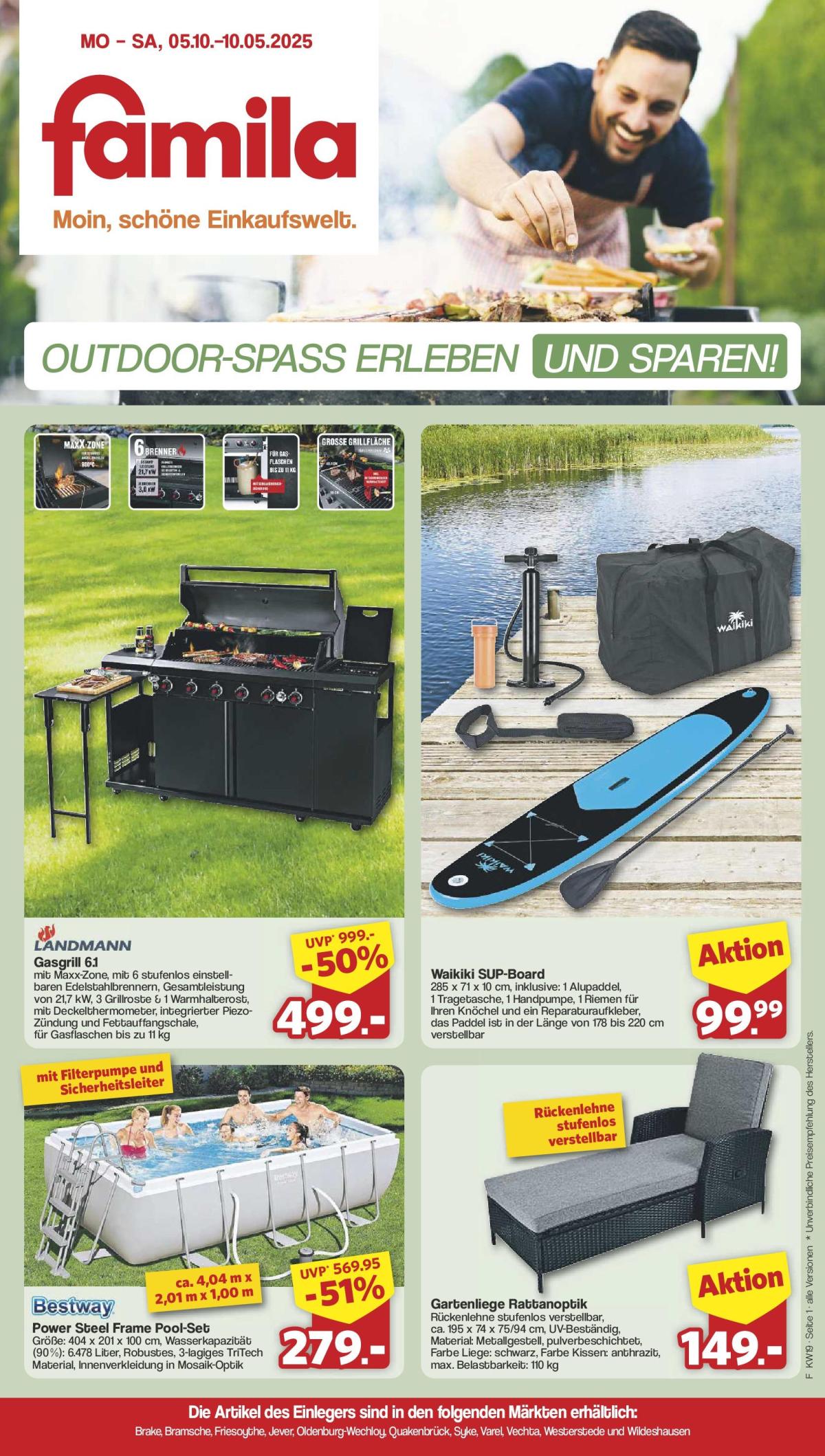 Famila Nordwest - Einleger-Prospekt gültig von 05.05. bis 10.05.