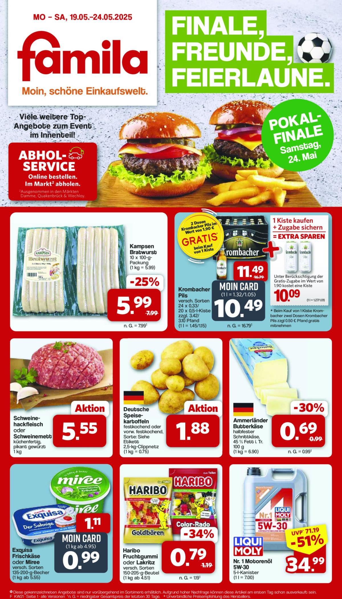 Famila Nordwest-Prospekt gültig von 19.05. bis 24.05.