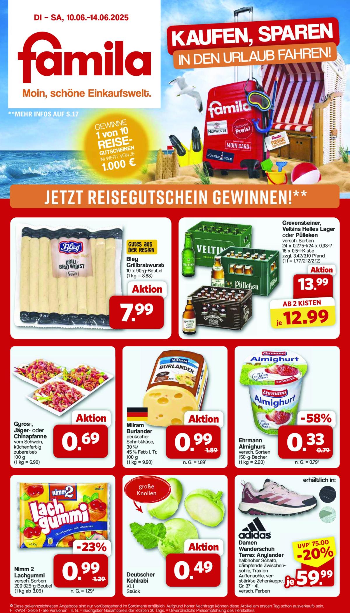 Famila Nordwest-Prospekt gültig vom 10.06. bis 14.06.