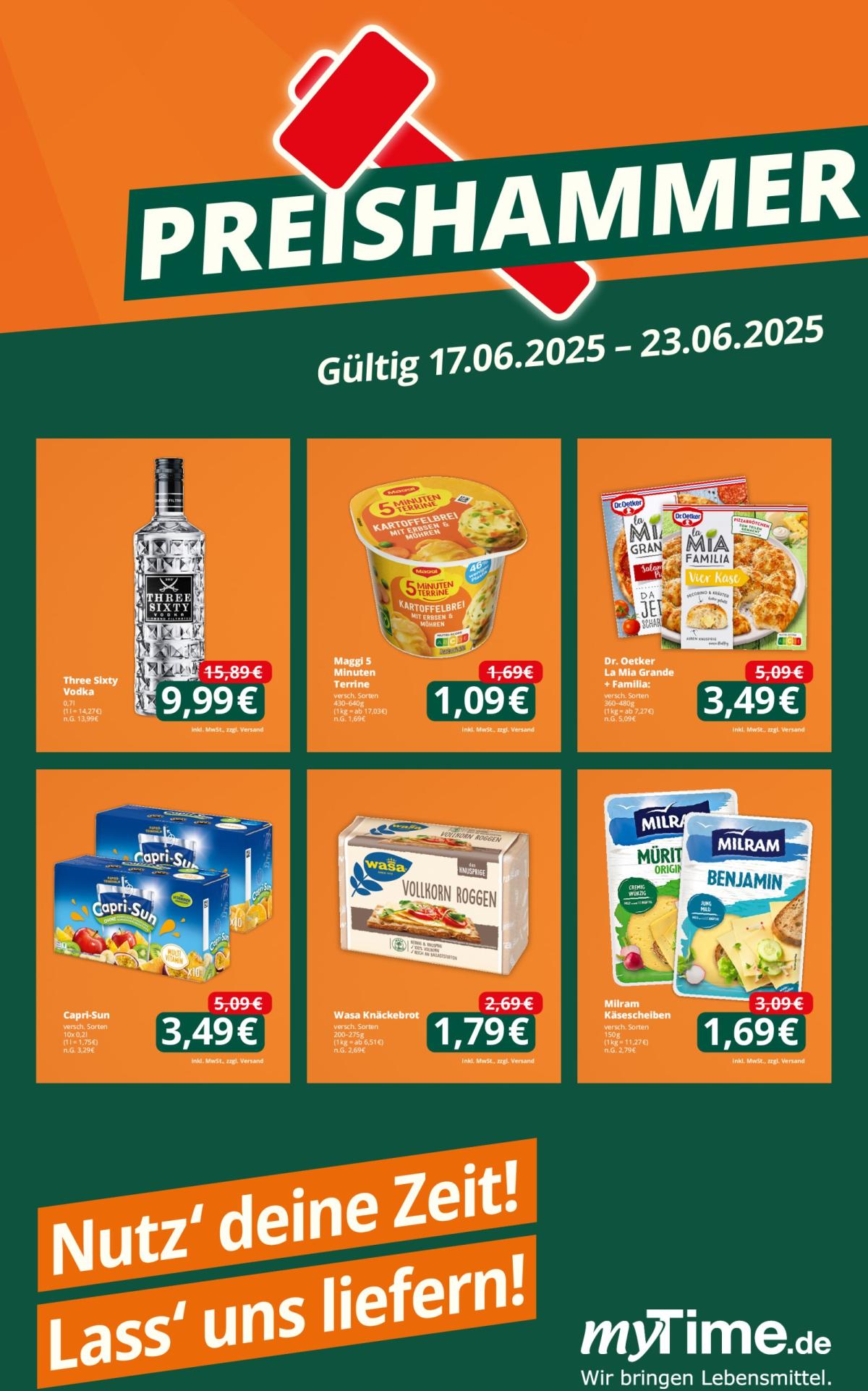 Famila Nordwest - Preishammer-Prospekt gültig vom 17.06. bis 23.06.