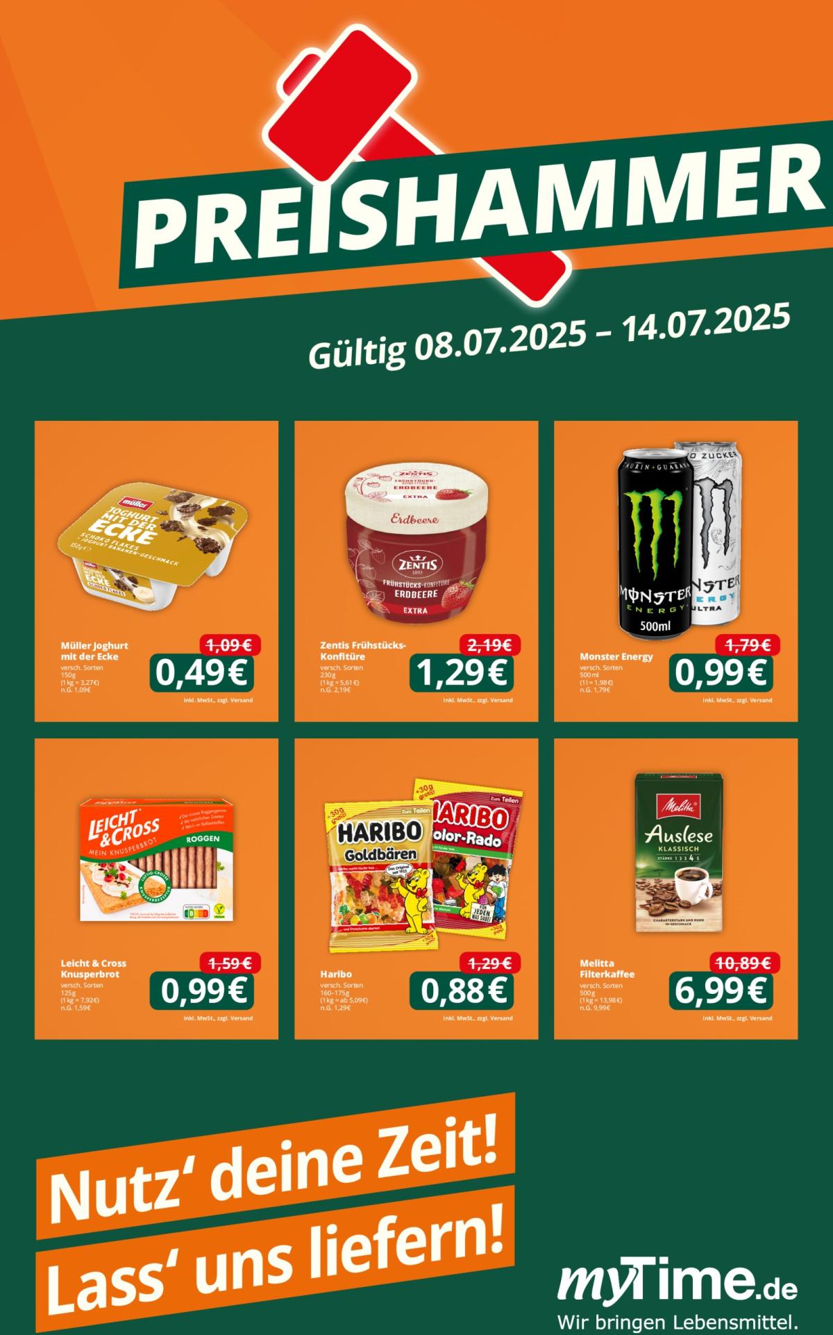 Famila Nordwest - Preishammer-Prospekt gültig vom 08.07. bis 14.07.