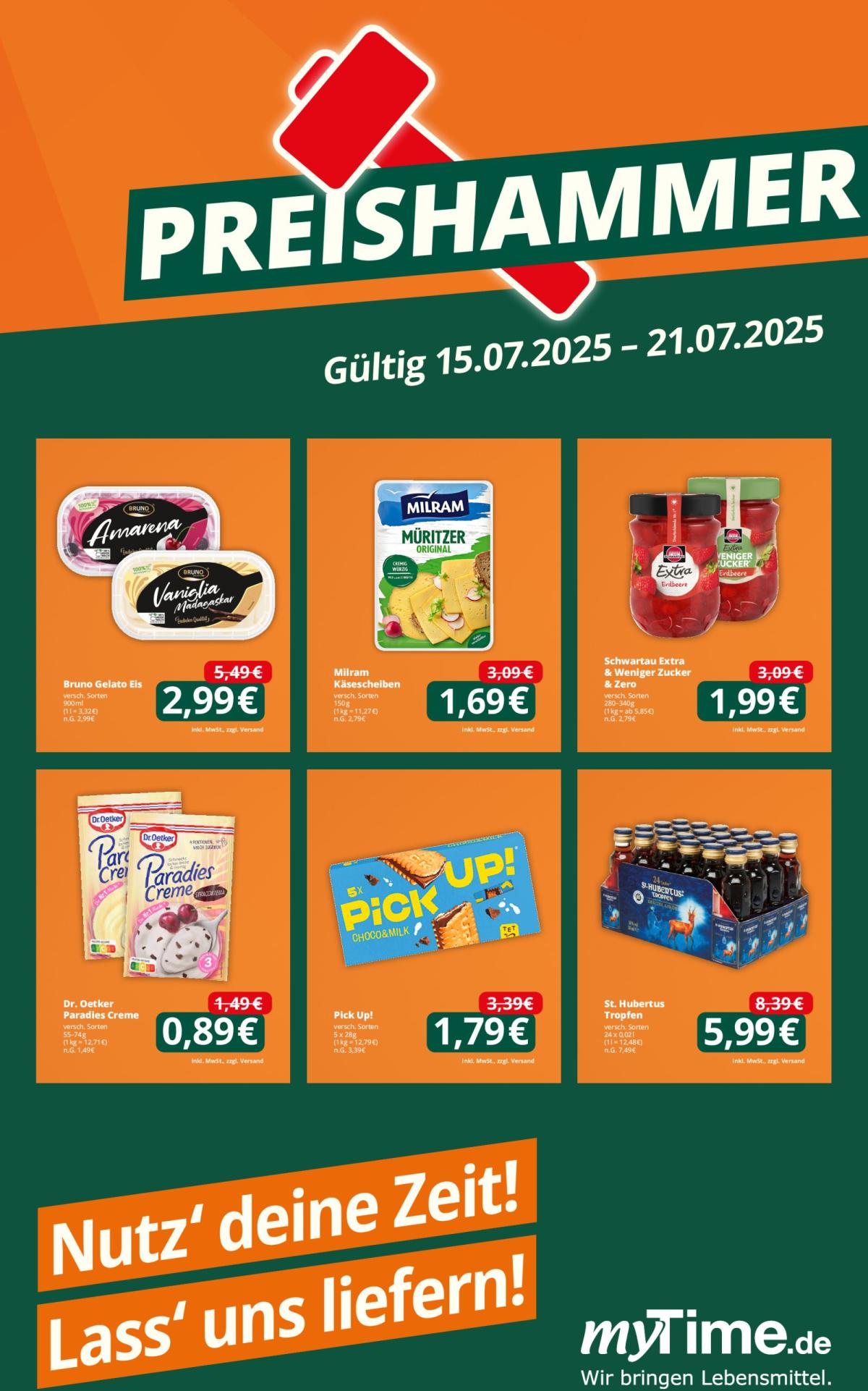 Famila Nordwest - Preishammer-Prospekt gültig vom 15.07. bis 21.07.