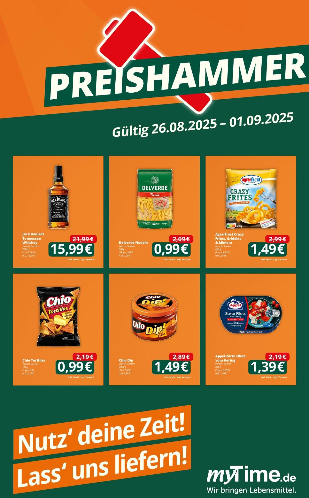 Famila Nordwest - Preishammer-Prospekt gültig vom 26.08. bis 01.09.