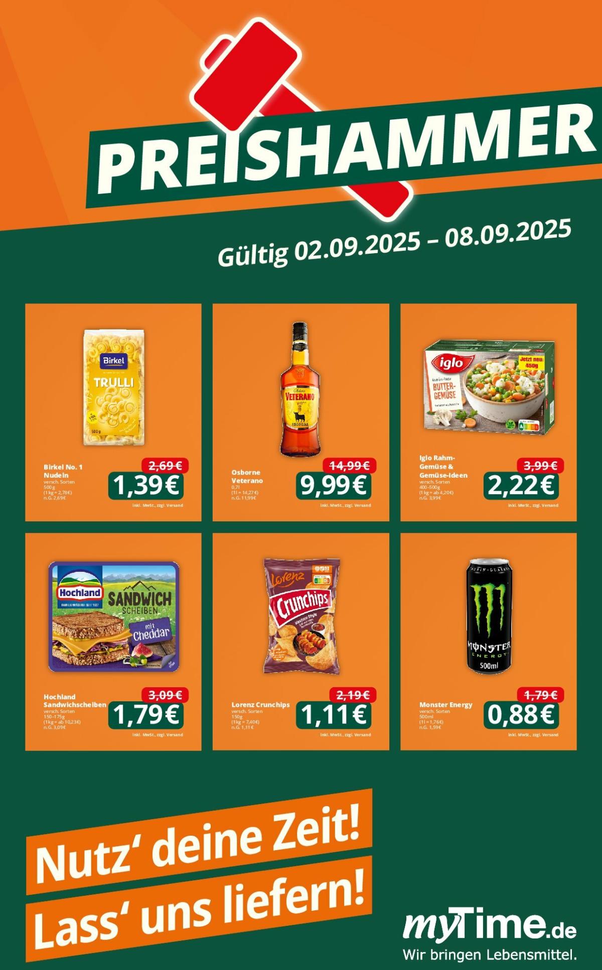 Famila Nordwest - Preishammer-Prospekt gültig vom 02.09. bis 08.09.