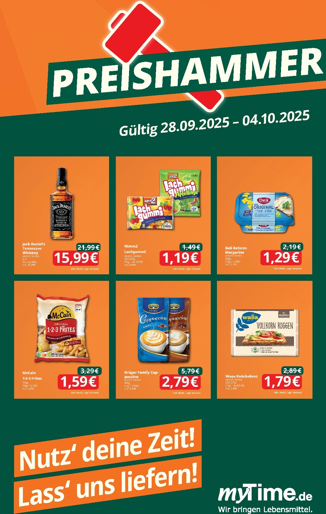 Famila Nordwest - Preishammer-Prospekt gültig vom 28.09. bis 04.10.