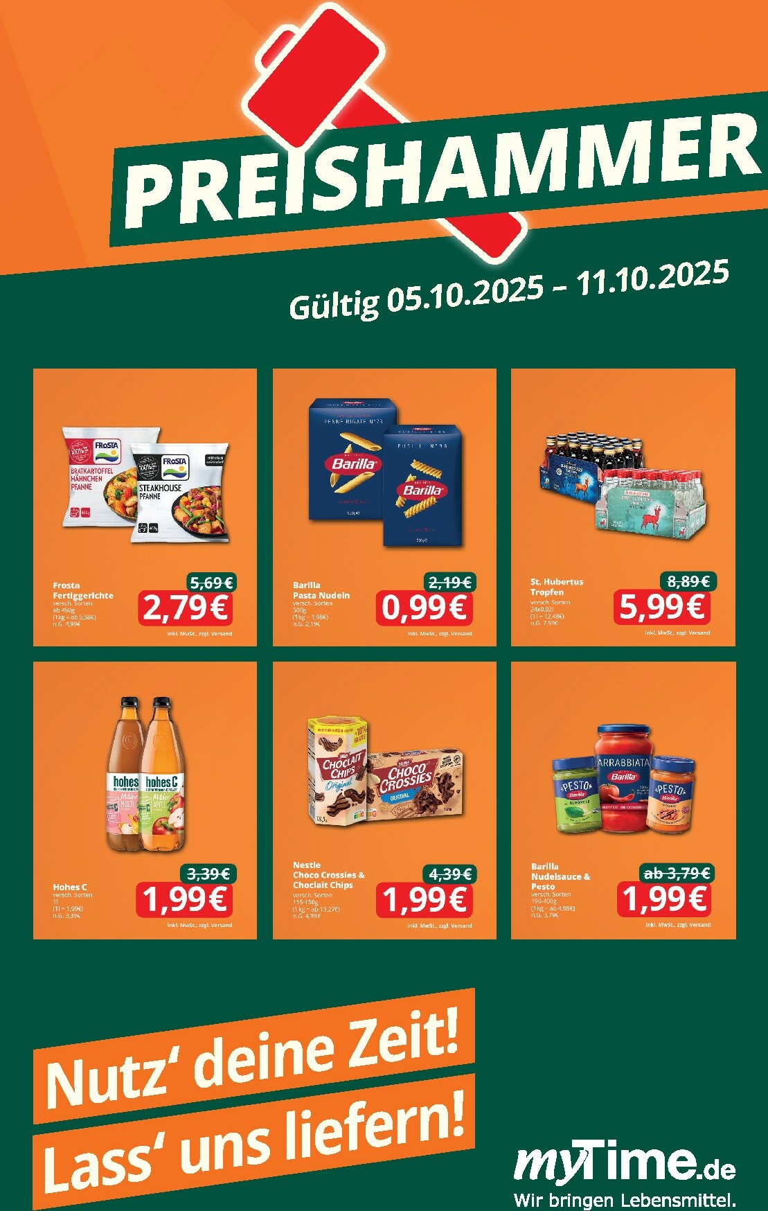 Famila Nordwest - Preishammer-Prospekt gültig vom 05.10. bis 11.10.