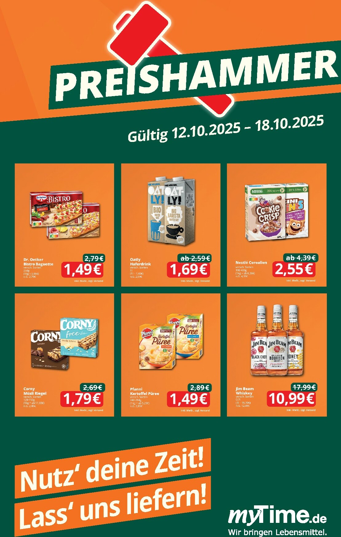 Famila Nordwest - Preishammer-Prospekt gültig vom 12.10. bis 18.10.