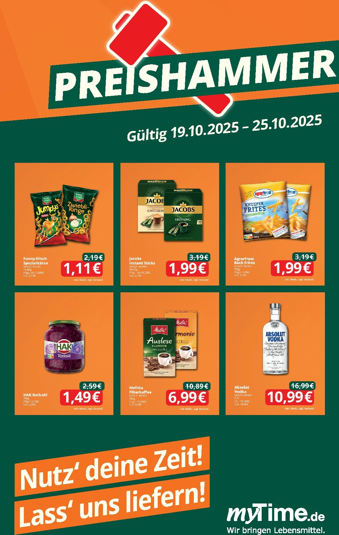 Famila Nordwest - Preishammer-Prospekt gültig vom 19.10. bis 25.10.