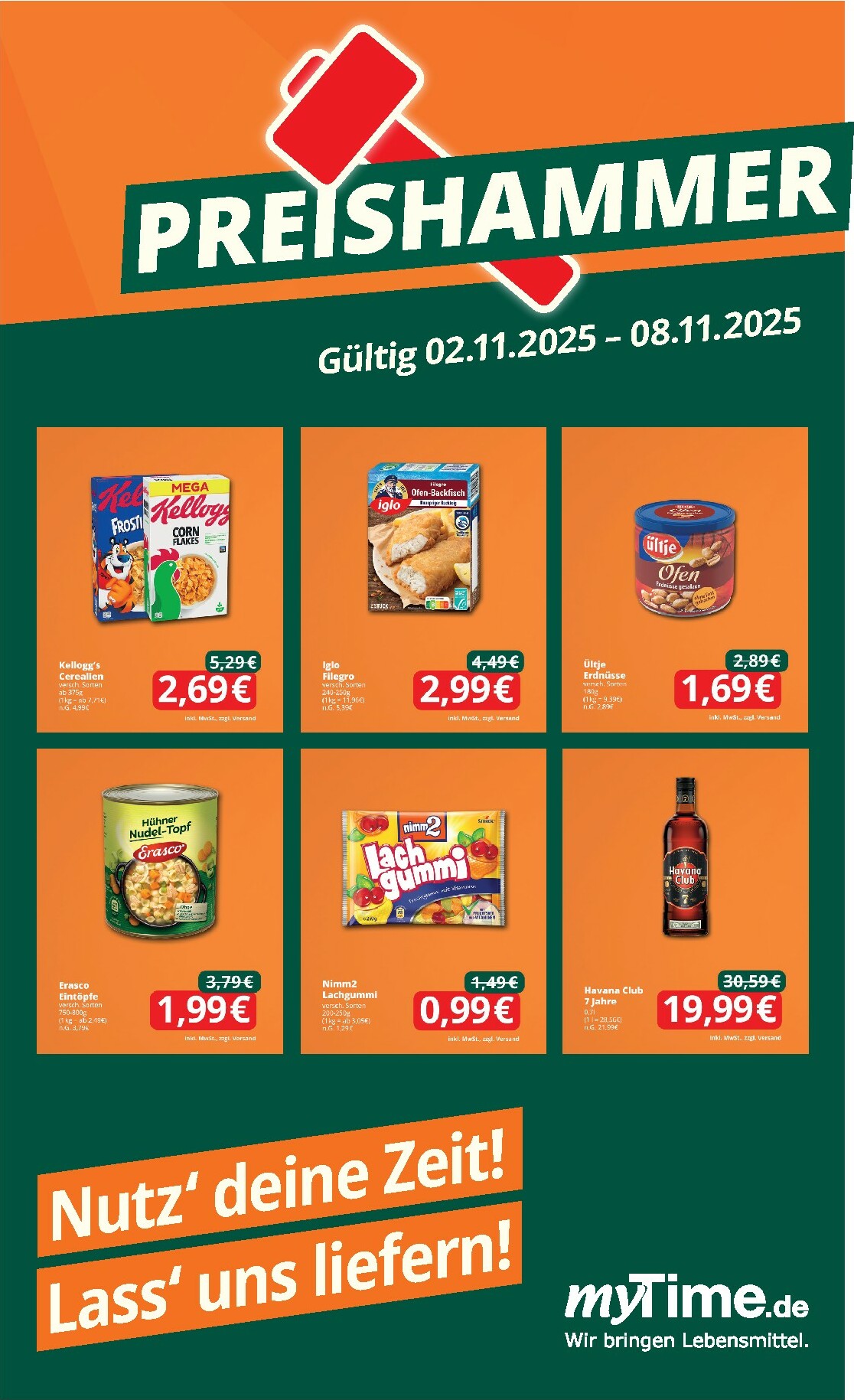 Famila Nordwest - Preishammer-Prospekt gültig vom 02.11. bis 08.11.