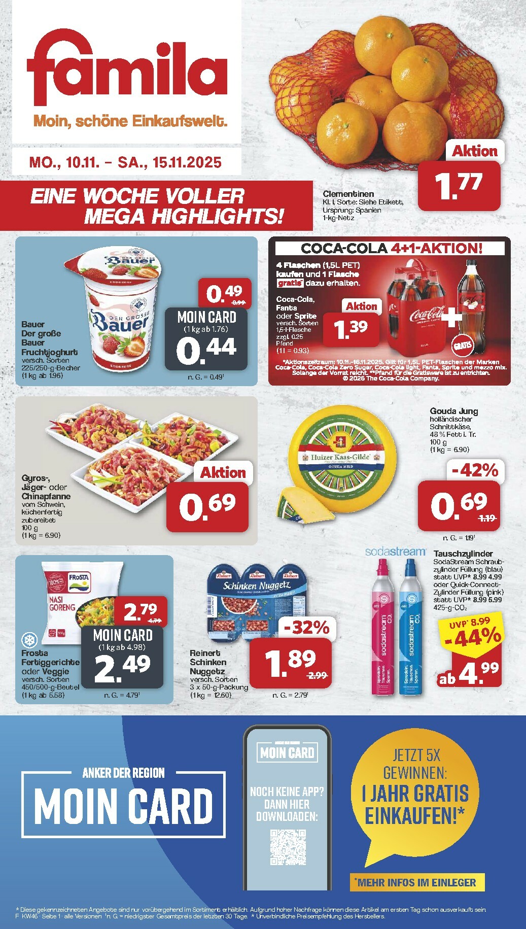 Famila Nordwest-Prospekt gültig vom 10.11. bis 15.11.